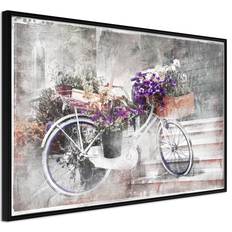 Artgeist med ramme Flower Delivery Guld 30x20 Billede