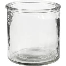 Transparent Stearinlys Creativ Company Ljusglas, H: 7,8 cm, 6 st. 1 låda Stearinlys