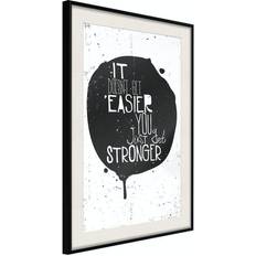 Arkiio Affisch It Doesn't Easier You Just Get Stronger [Poster] 4 Poster