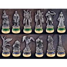 The Noble Collection Gesellschaftsspiele The Noble Collection Lord of Rings Schack Pieces Two Towers Character Package