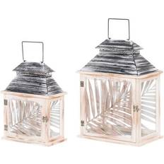 4LIVING Carine Lykta 43cm 2st