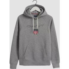 Gant hoodie Gant Shield Hoodie - Grå