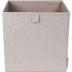 Polyester Opbevaringsbokse Bigso Cube Opbevaring Beige of Sweden Opbevaringsboks
