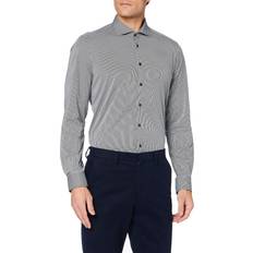 Pure Chemise Funtional Rayures - Noir