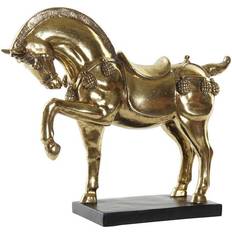Dkd Home Decor S3030146 Black/Golden Prydnadsfigur 25cm
