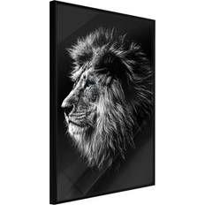 Artgeist med ramme Old King Guld 30x45 Plakat