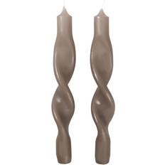 Broste Copenhagen Ljus & Tillbehör Broste Copenhagen Twist Stearinljus 23cm 2st