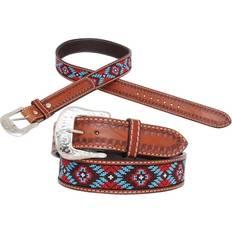 Red Belts Circle Y Infinity Aztec Belt