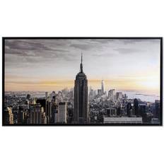 Gul Billeder Dkd Home Decor New York (144 x 3,5 x 84 cm) Billede