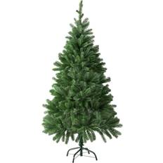 Plástico Árboles de Navidad tectake Lifelike Green Árbol de Navidad 140cm