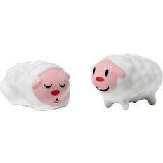 Alessi Dekorationsfigurer Alessi Tiny little Sheeps Dekorationsfigur 2cm 2stk