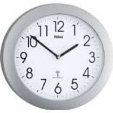 Mebus 52451 wireless wall silver Vægur