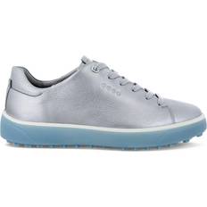 Silver - Women Golf Shoes ecco Tray Vandtætte Dame Golfsko Uden Spikes Warm Normal