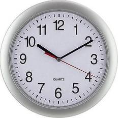 Eurotime Silver Quartz Wall Wall Clock