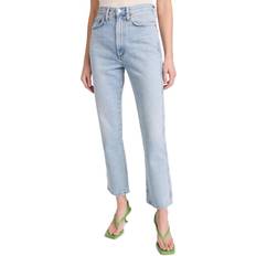 Agolde Blue Pinch Waist Kick Jeans