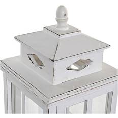 Krystal Lanterner Dkd Home Decor Lanterna Hvid Krystal Fyrretræ (22.5 x 22.5 x 47 cm) Lanterne