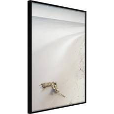 Artgeist med ramme Shore Guld 30x45 Plakat