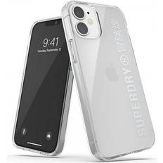 Superdry Clear Cover per iPhone 12 Mini Silver