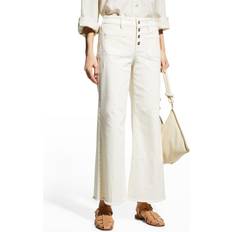 Wide leg ankle NYDJ Patchie Wide-Leg Ankle Jeans VANILLA