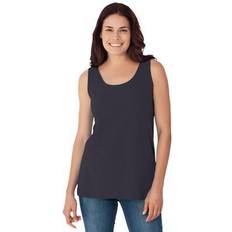 Woman Within Women Tank Tops Woman Within Plus Women's Scoop Neck Tank in (Size 5X) Top