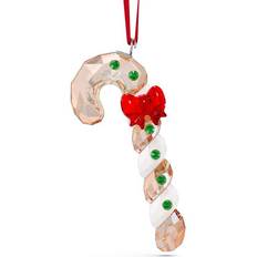 Swarovski Holiday Cheers Gingerbread Candy Cane Christmas Tree Ornament 5.9cm