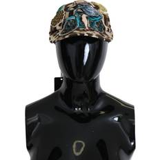 Léopard Chapeaux Dolce & Gabbana Leopard Pattern Sequin Design Men's Cap