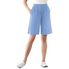 Woman Within Pants & Shorts Woman Within Plus Women's 7-Day Knit Short in French (Size 3X)