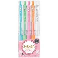 Zebra Sarasa Milky 5Pk Assorted