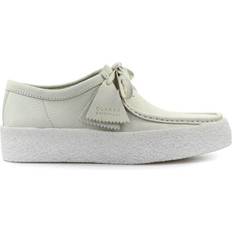 Hvid Mokkasiner Clarks Originals Wallabee Cup Nubuck, G, Mand Loafers hos Magasin Nubuck