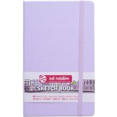 Violet Papiers aquarelle Carnet Art Création Royal 13 x 21 cm