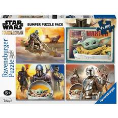 Mandalorian pussel Ravensburger Star Wars The Mandalorian Pussel 4x100pzs