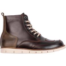 Helstons Anilin Motorradschuhe - Marron