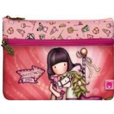 Rosa Estuches para lápices Safta Pencil case with pocket Gorjuss Fairground Carouse