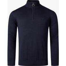 Barbour Men Tops Barbour Cotton Half Zip Jumper