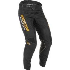 Or Pantalons Fly Racing Kinetic Rockstar Pantalon de Motocross Noir