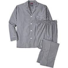 Black - Men Pajamas Hanes Big & Tall Classics Pajama Set, Men's, Large