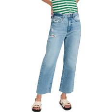 Frame Le Jane Cropped Jeans Baines Rip