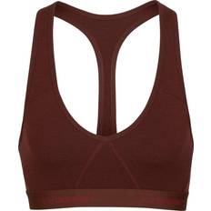 Icebreaker Merino Sprite Racerback Bra - Espresso