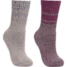 Trespass Sous-vêtements Trespass Womens Anti-Blister Walking Socks Hadley 2-pack