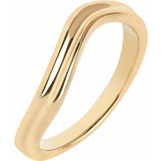 Unisexe Bagues Maria Black Soma Ring - Gold