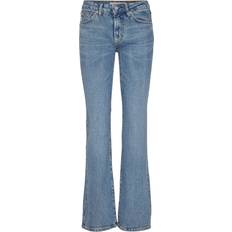 Superdry Spijkerbroeken Superdry Slimfit Jeans Met Middelhoge Taille - Donkerblauw Grootte