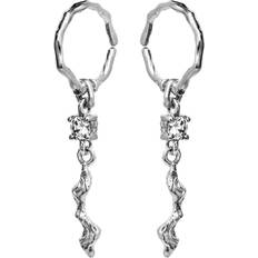 Maanesten Como Earring - Silver/Transparent