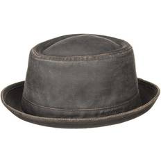 Brune - Herre Hatter Stetson Pork Pie CO/PES