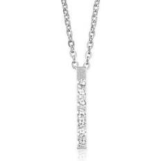 Blomdahl Halskæder Blomdahl Brilliance Straight Crystal Halskæde stål