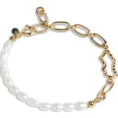 ENAMEL Copenhagen Isla Bracelet - Gold/Pearl