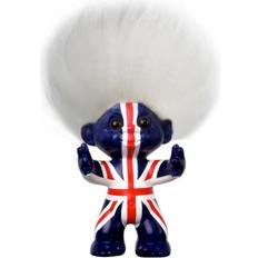 Lykketrold Brugskunst Lykketrold Union Jack Dekorationsfigur