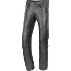 Leather Jeans, black