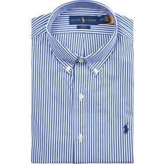 Polo Ralph Lauren Poplin Slim Stripe Shirt - Blue