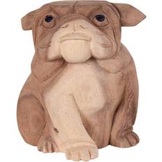 Bulldog heminredning House Nordic Kelso Bulldog Natur Prydnadsfigur 10cm