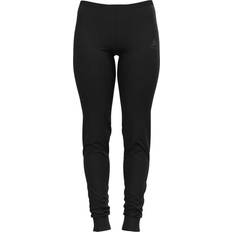 Unisexe Pantalons Thermiques Odlo Collant Technique Active Dry Light Pour Femme - Noir